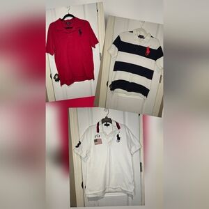 3ct Polo by Ralph Lauren Boy's Polo Shirts